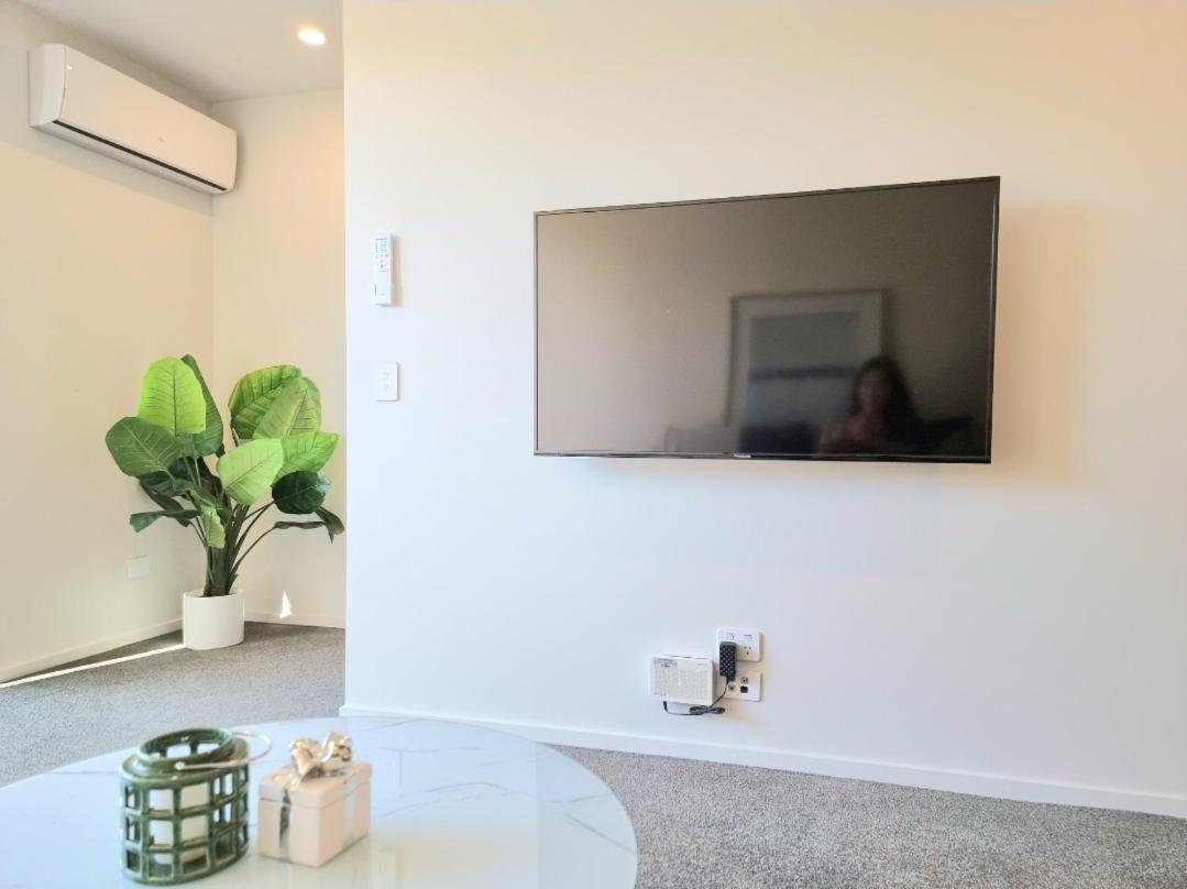 Addington Townhouse With Carpark 8Mins Walk To Hagley Park South Villa Christchurch Bilik gambar